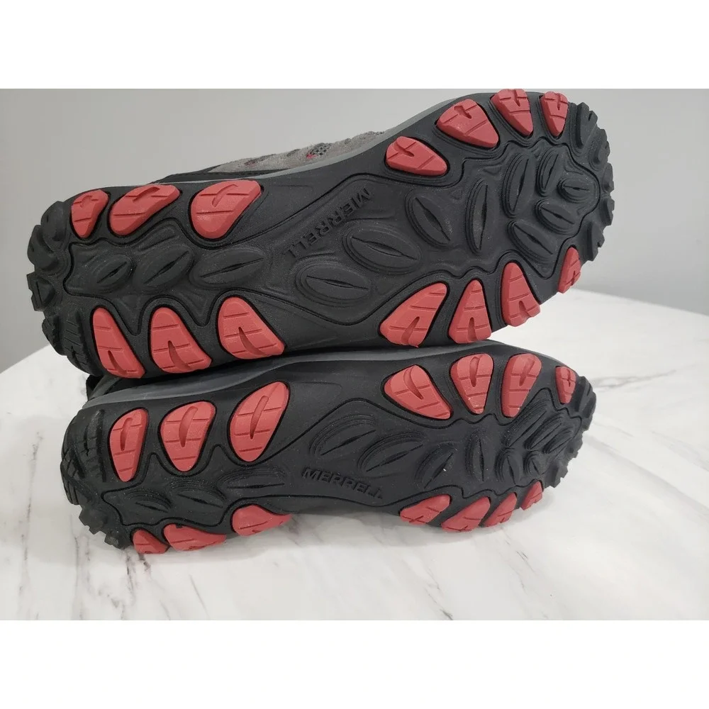 NEW NO BOX 10 WIDE Merrell Crosslander 3 Hiking Shoes Granite Gray Trail J135675